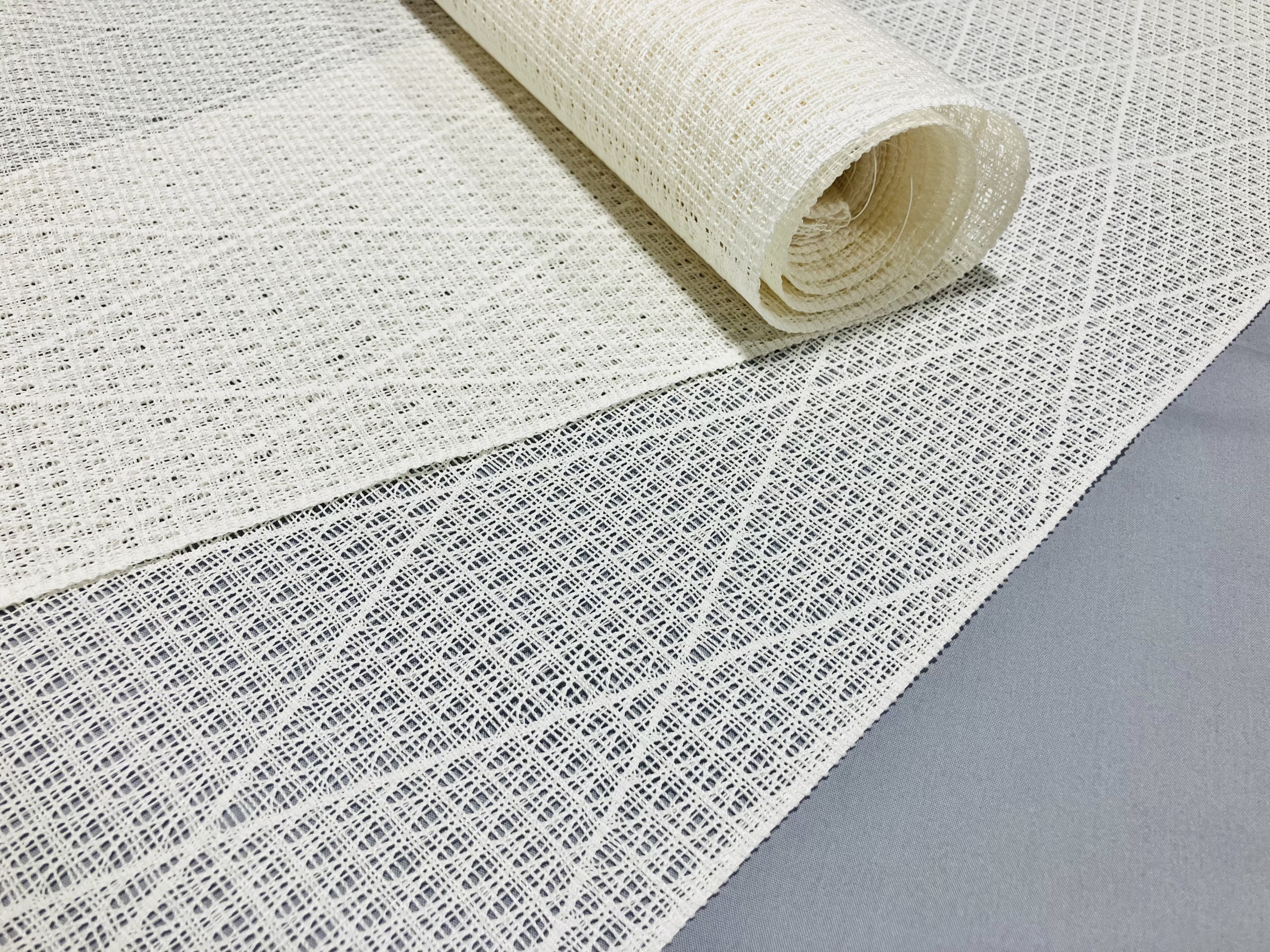 北村武資 名古屋帯 幾何学模様の織