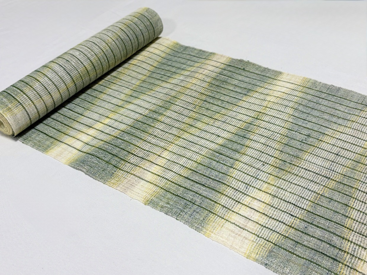 【NEW】新里 玲子  宮古上布  八寸帯