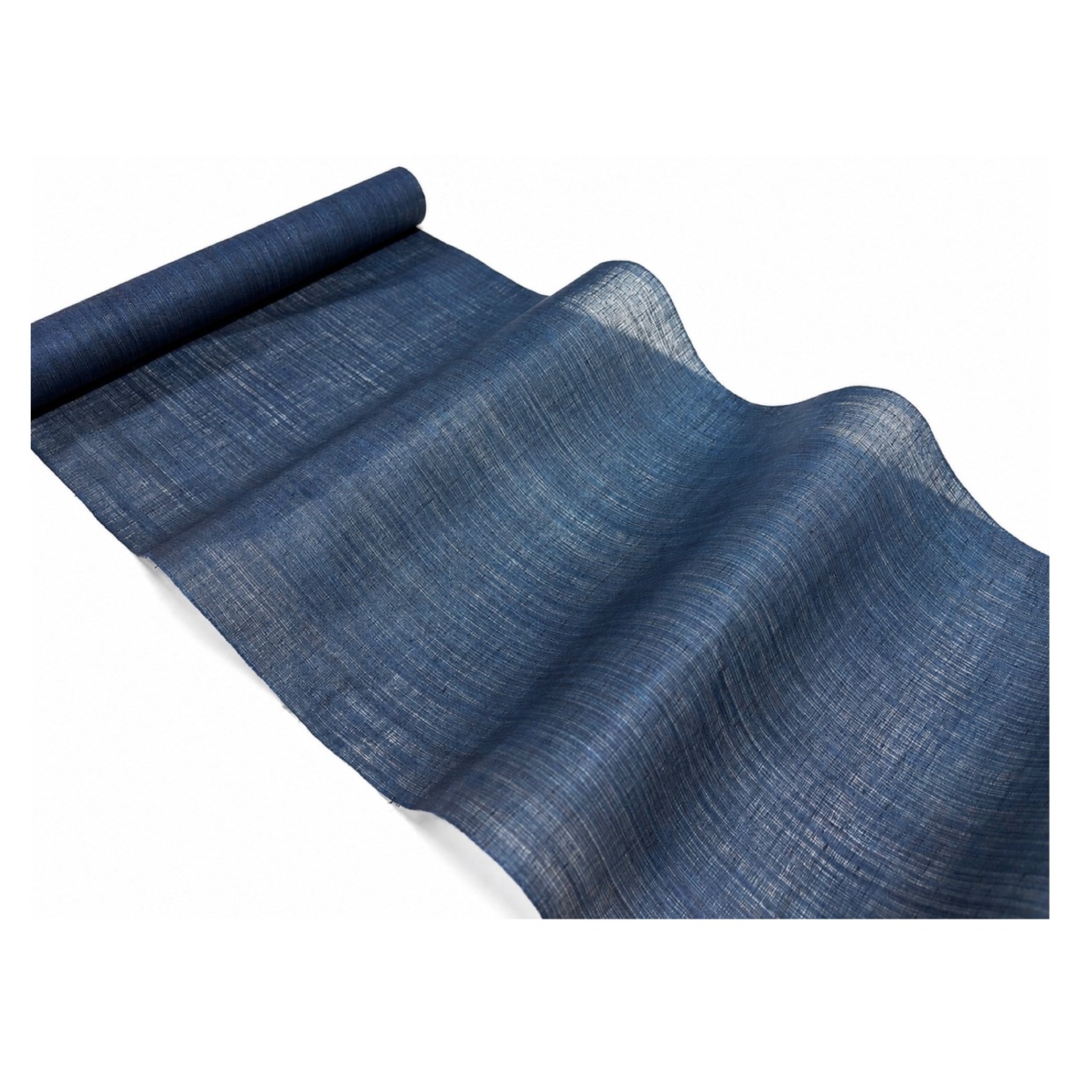 【NEW】宮古上布(藍無地)  着尺【10%OFF】